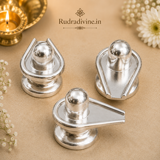 Parad Mala with Parad Shivling Combo | Lab Certified crafted from genuine Parad with official Lab Certificate by Rudradivine for Lord Shiva worship, meditation, spiritual protection and positive energy.