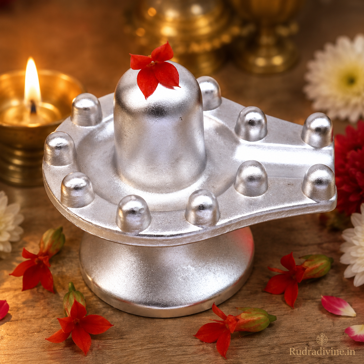 Parad Shivling 12 Jyotirlinga crafted from 100% genuine mercury with official Lab Certificate by Rudradivine for Shiva puja, meditation, Vastu harmony and spiritual devotion.