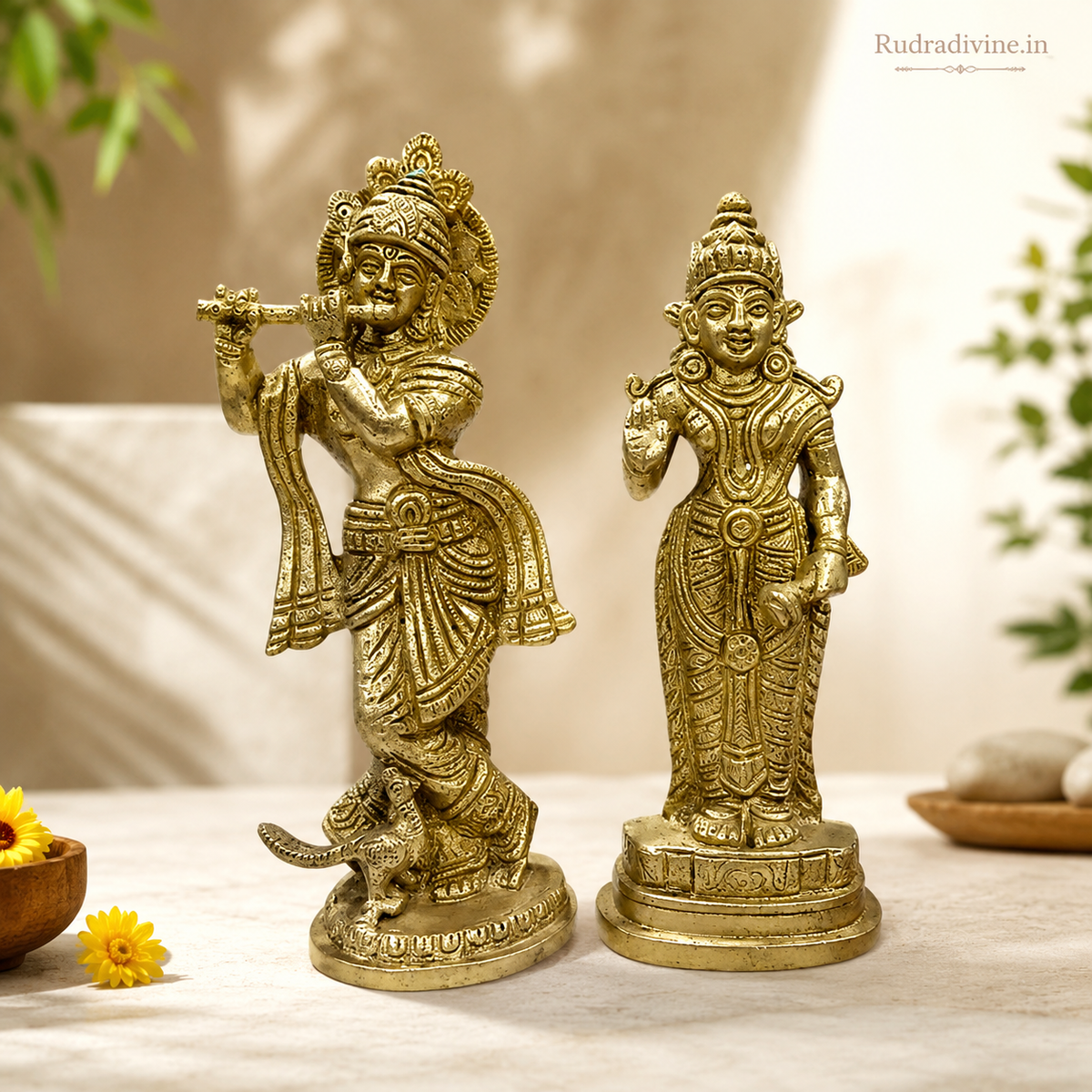 Brass Surya Dev with Rath Idol crafted from premium brass with official Lab Certificate by Rudradivine for home temple, daily pooja, Vastu, health, positivity and prosperity.