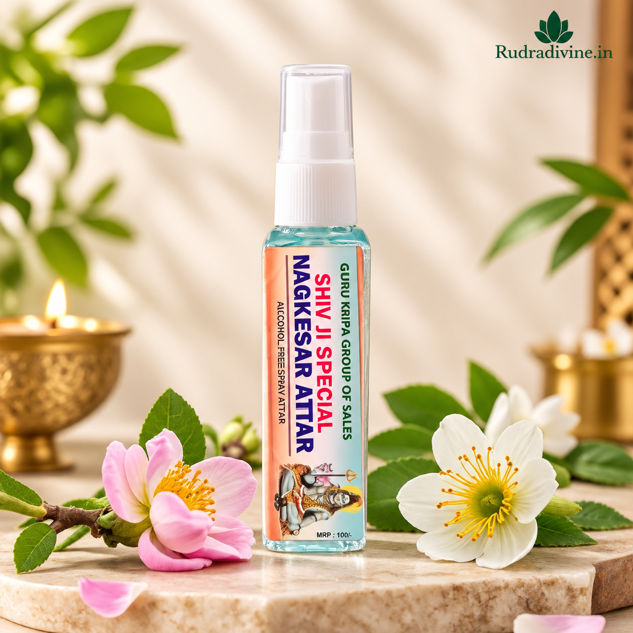 NagKesar Spray Attar | 25ml | Alcohol-Free | Long-Lasting Fragrance
