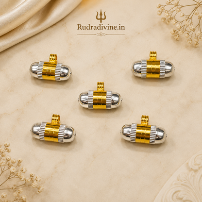 Small Size Taweez for Children & Girls, set of 5 traditional protective amulets by Rudradivine for spiritual, puja and devotional use.