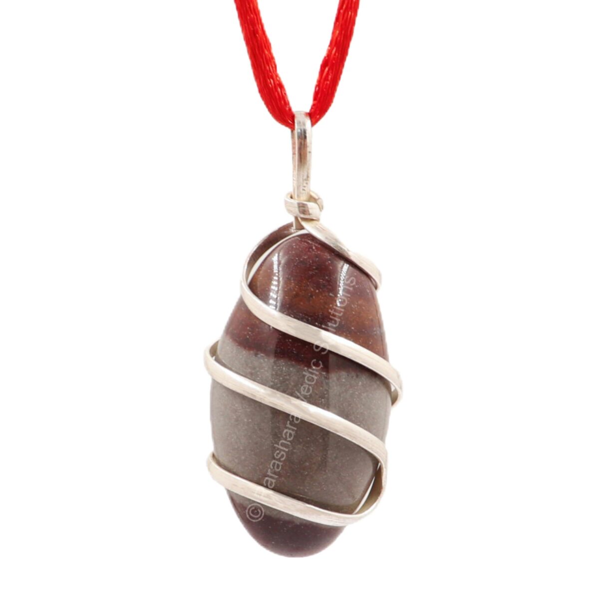 Natural Narmadeshwar Shivling Pendant Energised Narmada Stone Locket